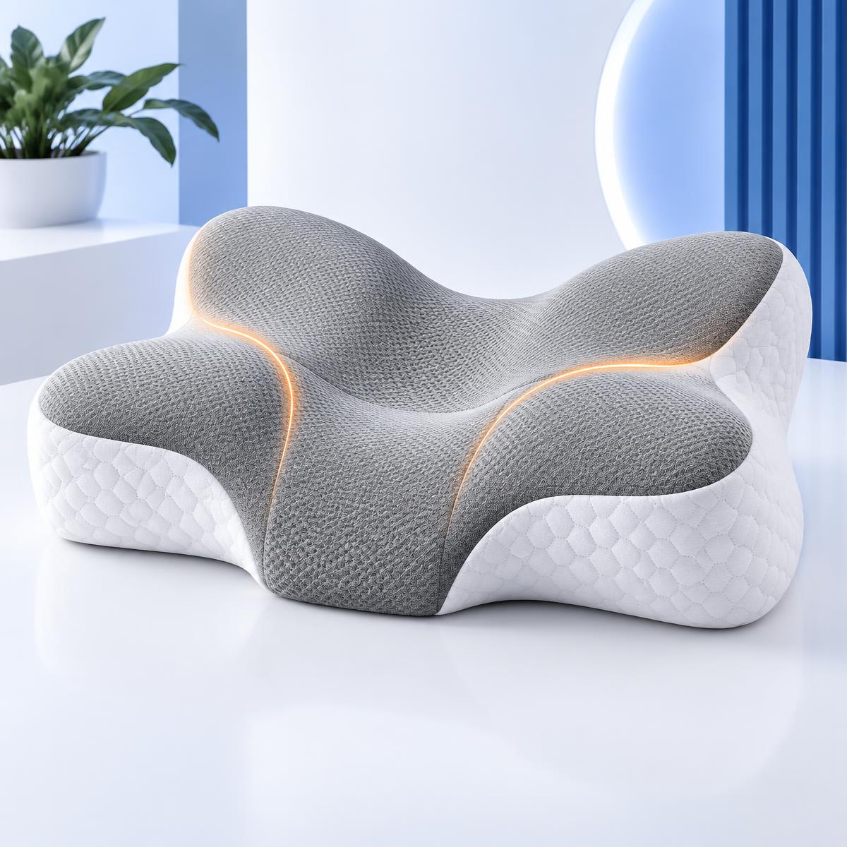 Travesseiro Ergonômico Cervical Abranuv PRO 2.0